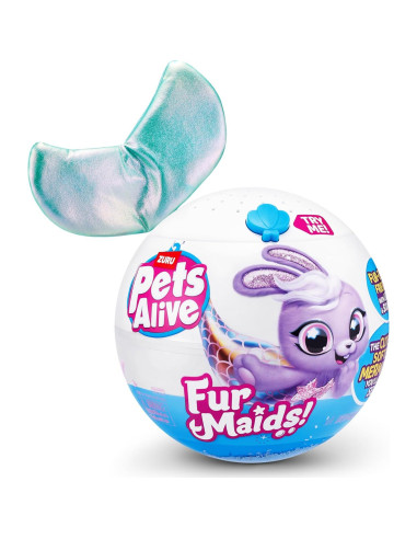 Juguete de Peluche Interactivo ZURU Furmaids Verde con Luces