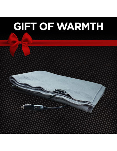 Manta Térmica Eléctrica Schumacher SA877 12V Forro Polar 69.85x109.22cm