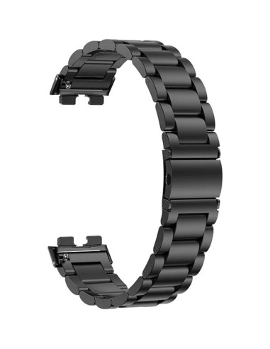 Correa de Metal Inoxidable XIHAMA para Huawei Band 10/9/8