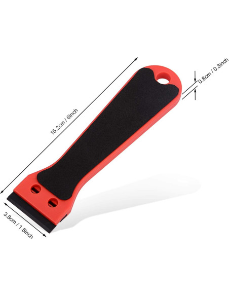 Raspador de Plástico EHDIS 15 cm con 100 Cuchillas