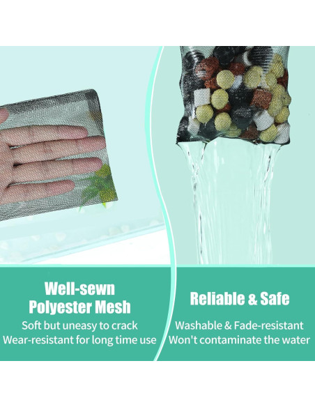 Bolsas de Filtro para Acuarios AQUANEAT 10pcs 7.62x10.16cm Bolsas de Filtro para Acuarios AQUANEAT 10pcs 7.62x10.16cm