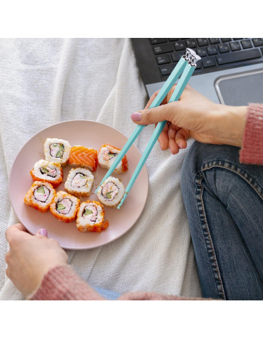 Palillos Reutilizables Glamfields de Fibra de Vidrio 24.3 cm