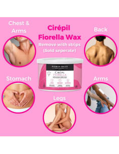 Cera Suave Fiorella Cirepil 400g Hipoalergénica Gel 2