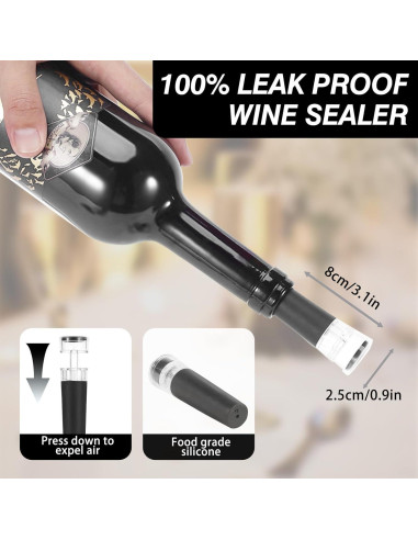 Aguijón de Vino Eléctrico EYE4TECHS - Vertedor Automático Recargable