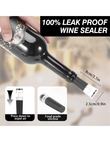 Aguijón de Vino Eléctrico EYE4TECHS - Vertedor Automático Recargable