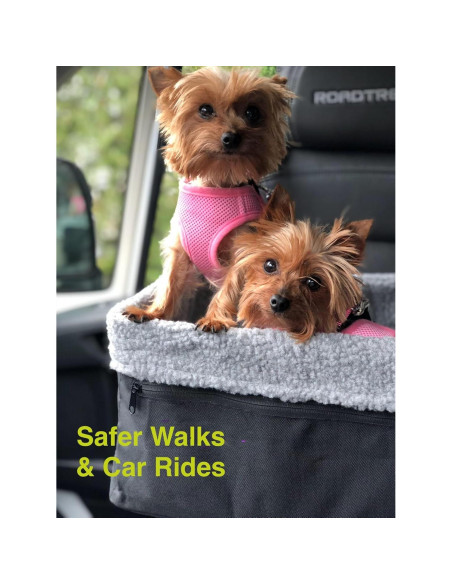 Arnés para Perros Pequeños Snazzi Pet Rosa XS 0.91-1.81 kg