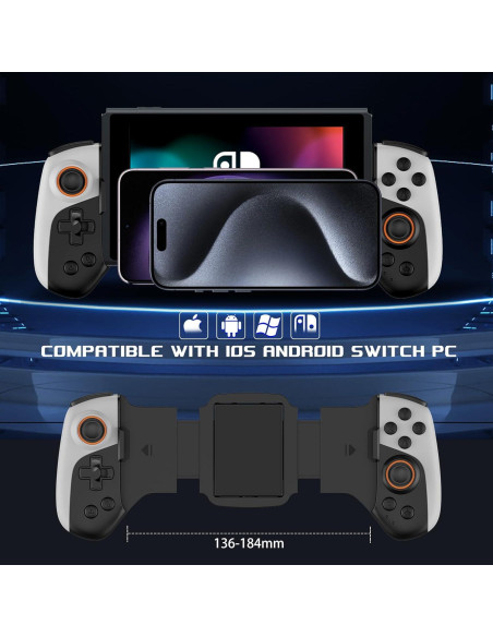 Controlador de Juego Móvil arVin con Enfriador RGB para iPhone/Android