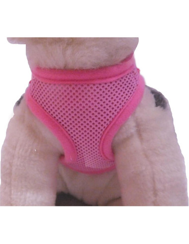 Arnés para Perros Pequeños Snazzi Pet Rosa XS 0.91-1.81 kg