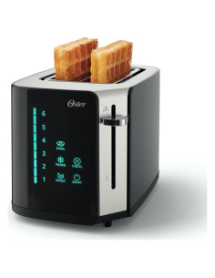 Tostadora Oster 2 Rebanadas Acero Inoxidable Pantalla Táctil