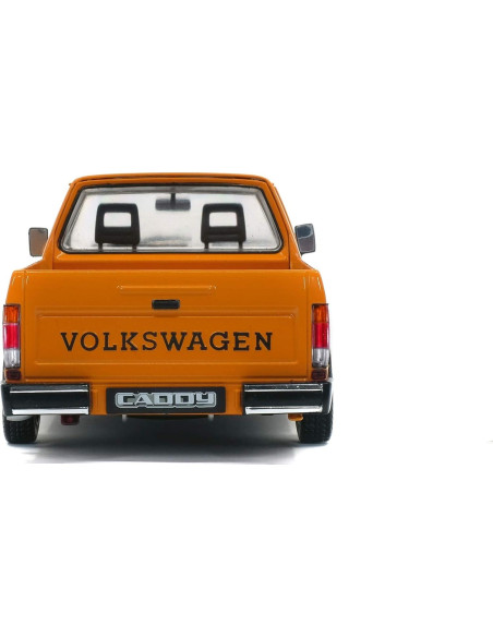 Auto a Escala 1:18 Solido VW Caddy Mk1 Naranja