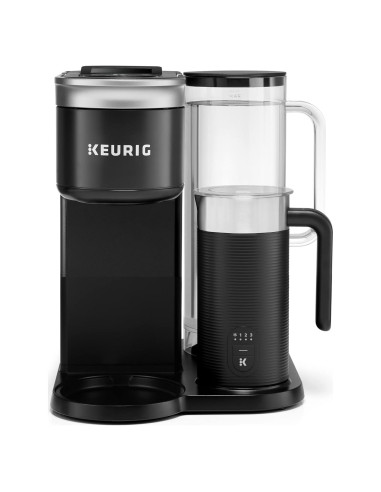 Cafetera Keurig K-Café SMART con BrewID, Negra, 1 Porción