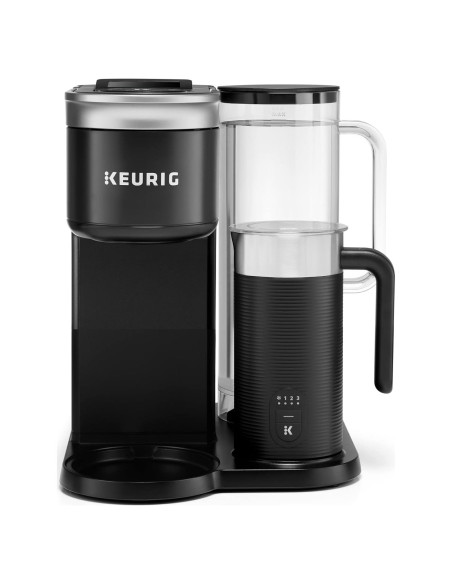 Cafetera Keurig K-Café SMART con BrewID, Negra, 1 Porción