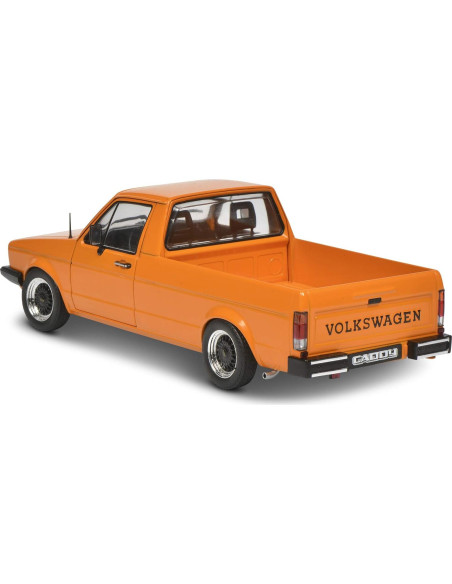 Auto a Escala 1:18 Solido VW Caddy Mk1 Naranja