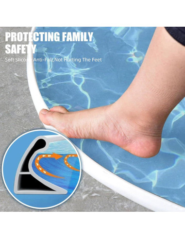 Barrera de Ducha Plegable YFLY 149.86 cm Impermeable