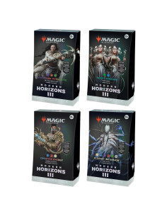 Magic: The Gathering Mazos de Comandante Modern Horizons 3 - 4 Mazos