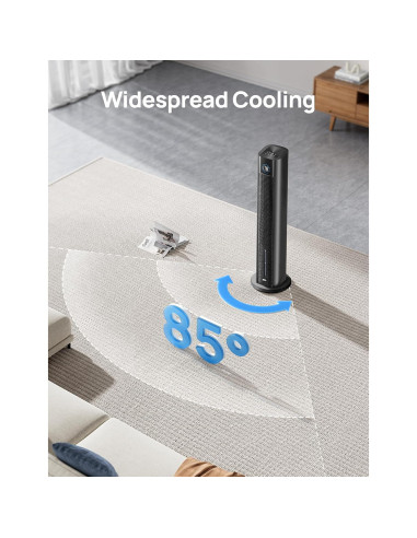 Ventilador Torre Dreo IceWind 712S 10.26 kg Control APP 4 Modos