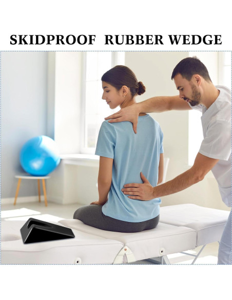 Cuña de Movilización Suzile de Silicona 20x10.4x5 cm Antideslizante