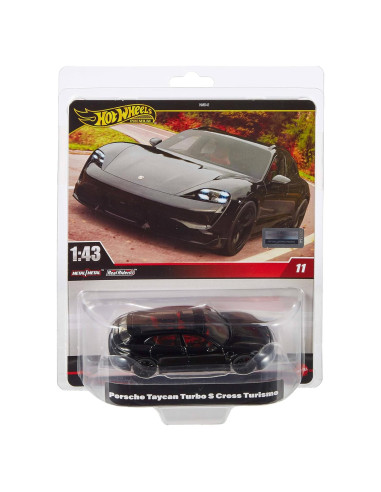 Vehículo a escala 1:43 Hot Wheels Premium con detalles metal