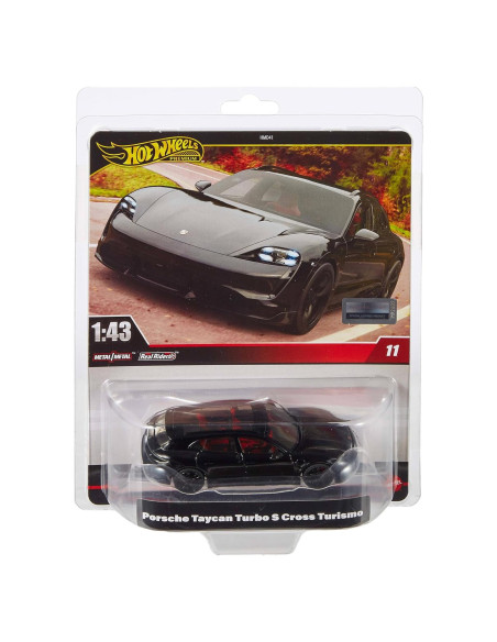 Vehículo a escala 1:43 Hot Wheels Premium con detalles metal