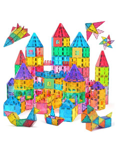 Bloques Magnéticos Jasonwell 60PCS Juguete Educativo STEM