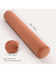 Cojín Corporal Ailuteie 99 cm Naranja Ámbar Soporte Lumbar 2