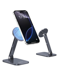 Soporte Magnético Ajustable Aoviho para Teléfono Gris