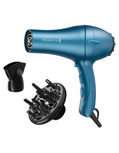 Secador de Pelo Profesional Remington Pro D2042 Cerámica Titanio Azul