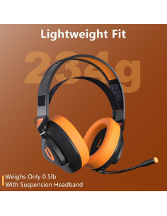 Auriculares Gaming Inalámbricos Jeecoo G90 con Micrófono - PS4/PS5/PC 2