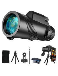 Telescopio Monocular Kare 80x100 Alta Definición con Soporte