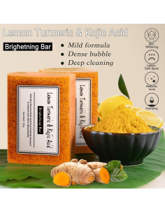 Jabón Natural de Limón y Cúrcuma Rccilucki - 2 Piezas 2
