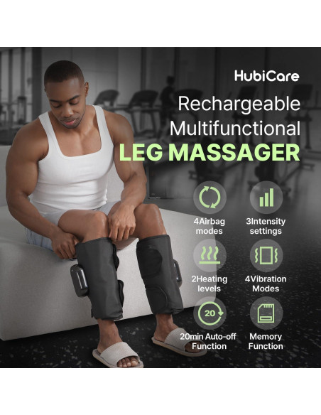Masajeador de Pantorrilla y Muslo HuBDIC HubiCare Inalámbrico