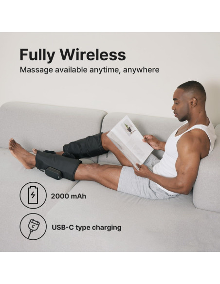 Masajeador de Pantorrilla y Muslo HuBDIC HubiCare Inalámbrico