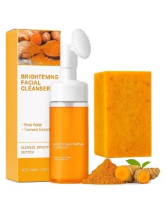 Juego de Cuidado Facial de Cúrcuma Wuliao - 2 Piezas