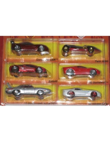 Hot Wheels 2008 San Valentín 6 Coches 1:64 Coleccionables