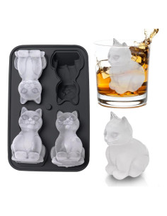 Molde de Hielo de Silicona Gato Admaison 18.29x11.94cm