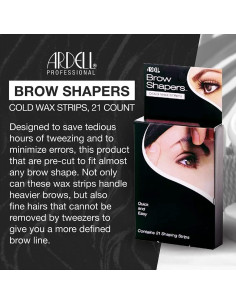 Tiras de Cera Fría Ardell para Cejas - 21 Unidades 2