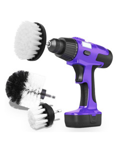 Juego de Cepillos de Detalle para Automóviles BDZMC 3 Piezas