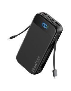 Cargador Portátil LENGSUM 32000mAh con Cables Integrados