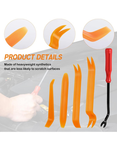 Kit de Clips de Retención Xislet 30 Pcs para Parachoques y Molduras