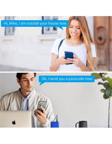 Cerradura Biométrica Harfo A01 con Huella Dactilar y APP