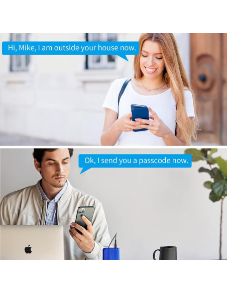 Cerradura Biométrica Harfo A01 con Huella Dactilar y APP Cerradura Biométrica Harfo A01 con Huella Dactilar y APP