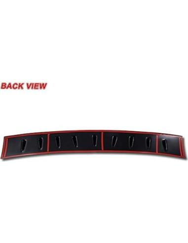 Spoiler Trasero HYPERSPEED Aleta Tiburón para Toyota Corolla 2013-2017