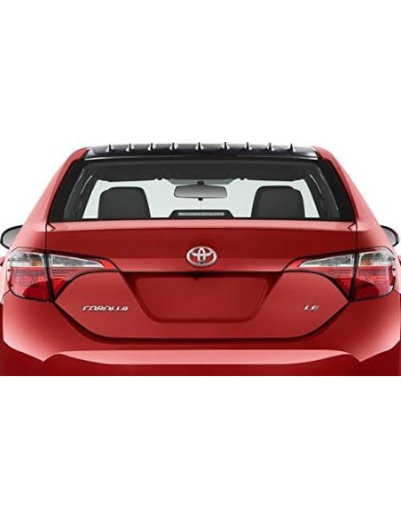 Spoiler Trasero HYPERSPEED Aleta Tiburón para Toyota Corolla 2013-2017