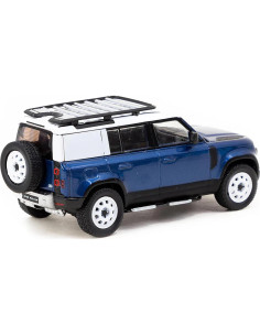 Land Rover Defender 110 Tarmac Works 1/64 Azul Metálico 2