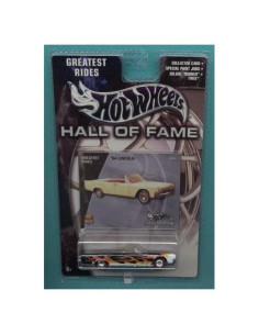 Coche Die Cast Hot Wheels 2002 Lincoln 1:64 Escala Negro