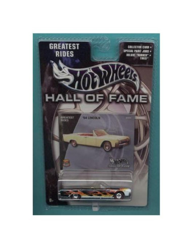 Coche Die Cast Hot Wheels 2002 Lincoln 1:64 Escala Negro