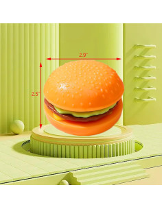 Juguete de Hamburguesa Squishies Funnysquee Desmontable 7.6cm 2