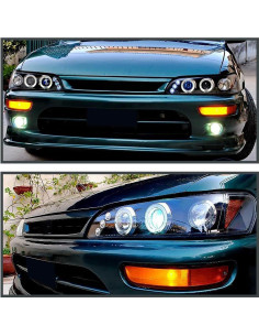 Faros Proyector LED Spec-D Tuning para Toyota Corolla 1993-1997 2
