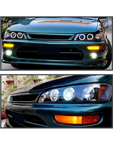Faros Proyector LED Spec-D Tuning para Toyota Corolla 1993-1997
