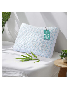 Almohada Ajustable Caelorin Queen Viscosa Bambú Hipoalergénica